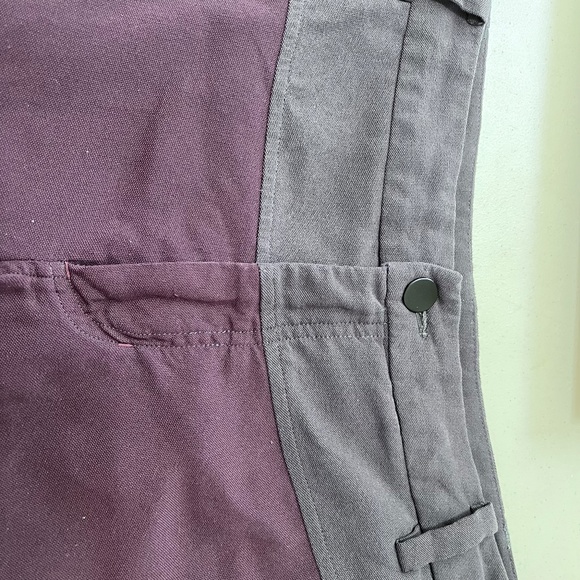LULULEMON Shorts Mens Size 34 Two Toned Dark Purple/Coal Gray UNION Athletic - Picture 7 of 10